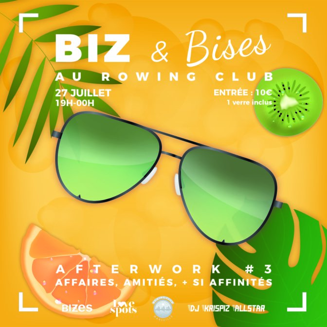 BIZ & Bises au Rowing Club Afterwork 3 #6